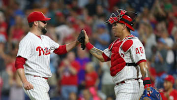 Does Klentak feel the Phillies should re-up Ramos for his defense and his bat? Photo by Rich Schultz/Getty Images.
