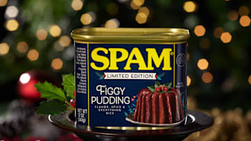 SPAM Figgy Pudding, photo provided by SPAM