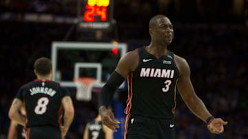 PHILADELPHIA, PA - APRIL 14: Dwyane Wade