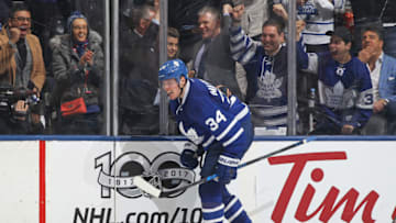 TORONTO, ON - APRIL 19: Auston Matthews