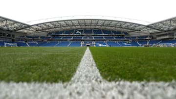 BRIGHTON, ENGLAND - OCTOBER 15: A general view of the Amex Stadium ahead of the Premier League match between Brighton and Hove Albion and Everton at Amex Stadium on October 15, 2017 in Brighton, England. (Photo by Dan Istitene/Getty Images)