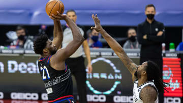 Joel Embiid | Sixers Mandatory Credit: Bill Streicher-USA TODAY Sports