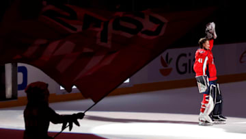 Vitek Vanecek, Washington Capitals Mandatory Credit: Geoff Burke-USA TODAY Sports