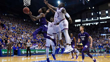 LAWRENCE, KS - JANUARY 13: Cartier Diarra