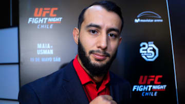 SANTIAGO, CHILE - MAY 17: UFC light heavyweight contender Dominick Reyes the United States attends the media during Ultimate Media Day on May 17, 2018 in Santiago, Chile. (Photo by Buda Mendes/Zuffa LLC/Zuffa LLC via Getty Images)
