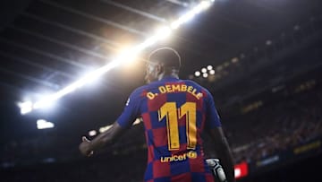 Ousmane Dembele, Barcelona (Photo by Aitor Alcalde/Getty Images)