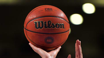 ADELAIDE, AUSTRALIA - DECEMBER 29: The match ball is pictured during the round 12 NBL match between the Adelaide 36ers and the New Zealand Breakers at Titanium Security Arena on December 29, 2017 in Adelaide, Australia. (Photo by Daniel Kalisz/Getty Images)