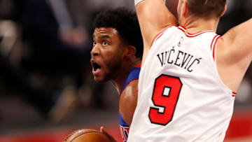 Detroit Pistons forward Saddiq Bey ( Credit: Raj Mehta-USA TODAY Sports