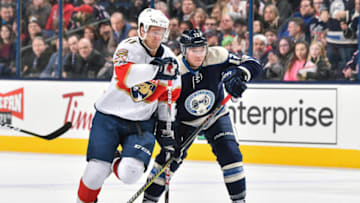 COLUMBUS, OH - MARCH 16: Jonathan Huberdeau