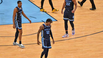 Ja Morant, Memphis Grizzlies Mandatory Credit: Justin Ford-USA TODAY Sports