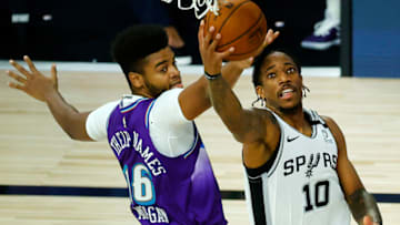 San Antonio Spurs DeMar DeRozan. (Photo by Kevin C. Cox/Getty Images)