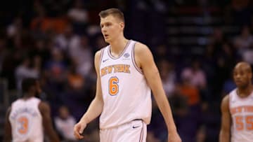PHOENIX, AZ - JANUARY 26: Kristaps Porzingis