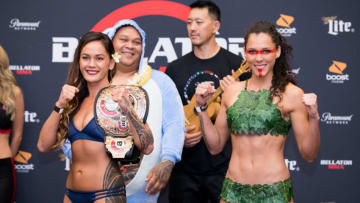 Belaltor 201 - Flyweight World Title Bout: Ilima-Lei Macfarlane vs. Alejandra Lara (Credit: Bellator MMA)