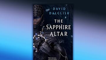 "The Sapphire Altar" by David Dalglish. Cover artwork courtesy of Orbit Books.