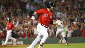 BOSTON, MA - AUGUST 18: Mitch Moreland