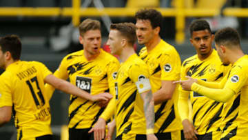 Borussia Dortmund are now up to fourth place (Photo by LEON KUEGELER/POOL/AFP via Getty Images)
