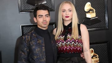 Joe Jonas and Sophie Turner. Credit: Dan MacMedan-USA TODAY