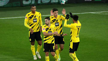 Borussia Dortmund go up against Union Berlin on Friday (Photo by Focke Strangmann - Pool/Getty Images)