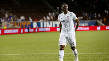 CINCINNATI, OHIO - JULY 18: Fanendo Adi #9 of the FC Cincinnati walks off the field after a game against the D.C. United at Nippert Stadium on July 18, 2019 in Cincinnati, Ohio. (Photo by Justin Casterline/Getty Images)