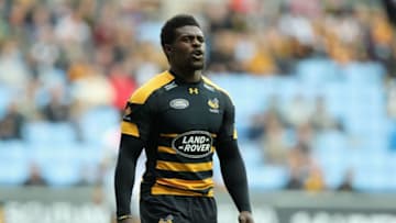 COVENTRY, ENGLAND - SEPTEMBER 16: Christian Wade of Wasps looks on during the Gallagher Premiership Rugby match between Wasps and Leicester Tigers at the Ricoh Arena on September 16, 2018 in Coventry, United Kingdom. (Photo by David Rogers/Getty Images)