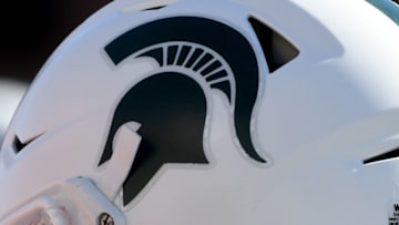 Michigan State football helmet (Photo by G Fiume/Maryland Terrapins/Getty Images)