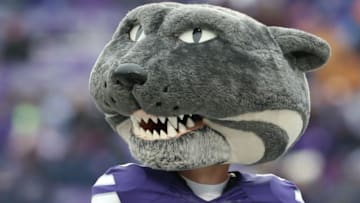 MANHATTAN, KS - NOVEMBER 17: Kansas State Wildcats mascot Willie the Wildcat during a Big 12 football game between the Texas Tech Red Raiders and Kansas State Wildcats on November 17, 2018 at Bill Snyder Family Stadium in Manhattan, KS. (Photo by Scott Winters/Icon Sportswire via Getty Images)