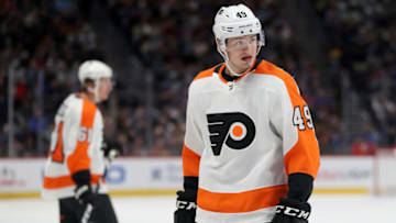 Joel Farabee, Philadelphia Flyers (Photo by Matthew Stockman/Getty Images)