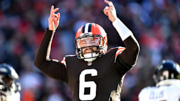 Baker Mayfield #6 of the Cleveland Browns (Photo by Jason Miller/Getty Images)
