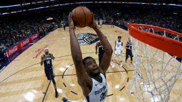 Memphis Grizzlies wing Josh Jackson dunks the ball. (Photo by Sean Gardner/Getty Images)
