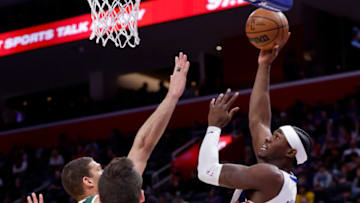 Detroit Pistons center Jalen Duren Credit: Rick Osentoski-USA TODAY Sports