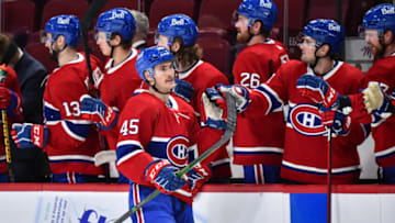 Laurent Dauphin of the Montreal Canadiens (Photo by Minas Panagiotakis/Getty Images)