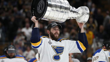 BOSTON, MASSACHUSETTS - JUNE 12: Joel Edmundson. (Photo by Patrick Smith/Getty Images)