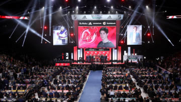 Jack Hughes - NHL Draft (Photo by Bruce Bennett/Getty Images)