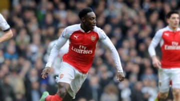 LONDON, ENGLAND - MARCH 6: Danny Welbeck of Arsenal during the Barclays Premier League match between Tottenham Hotspur and Arsenal at White Hart Lane on March 6, 2016 in London, England. (Photo by Stuart MacFarlane/Arsenal FC via Getty Images)