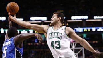 Kris Humphries' expiring contract makes him a valuable commodity at the trade deadline. Mandatory Credit: Mark L. Baer-USA TODAY Sports