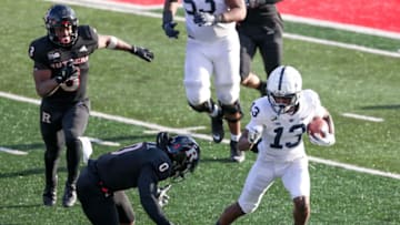 Penn State wide receiver KeAndre Lambert-Smith (Mandatory Credit: Vincent Carchietta-USA TODAY Sports)