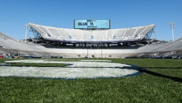 Apr 16, 2016; University Park, PA, USA; A general view of Beaver Stadium at Penn State before the Blue White spring game. Mandatory Credit: Matthew O