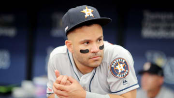 Houston Astros second baseman Jose Altuve (Photo by Mike Carlson/MLB Photos via Getty Images)