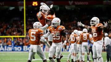 B.J. Foster, Texas Football (Photo by Tim Warner/Getty Images)