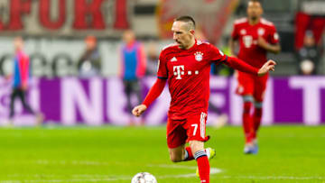 FRANKFURT AM MAIN, GERMANY - DECEMBER 22: Franck Ribery of Bayern Muenchen controls the ball during the Bundesliga match between Eintracht Frankfurt and FC Bayern Muenchen at Commerzbank-Arena on December 22, 2018 in Frankfurt am Main, Germany. (Photo by TF-Images/TF-Images via Getty Images)