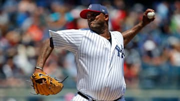 NEW YORK, NY - JULY 04: Pitcher CC Sabathia