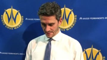 Santa Cruz Warriors Head Coach, Casey Hill, postgame