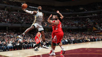 CLEVELAND, OH - FEBRUARY 3: LeBron James