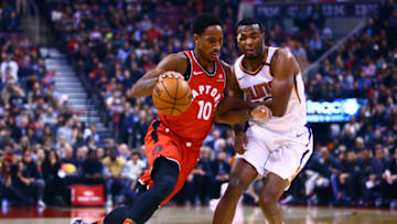TORONTO, ON - December 05: DeMar DeRozan
