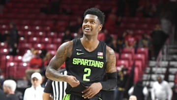 Rocket Watts, Michigan State basketball (Photo by Mitchell Layton/Getty Images)