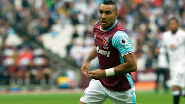 LONDON, ENGLAND - SEPTEMBER 10: Dimitri Payet of West Ham United in action during the Premier League match between West Ham United and Watford at London Stadium on September 10, 2016 in London, England. (Photo by Avril Husband/West Ham United via Getty Images)