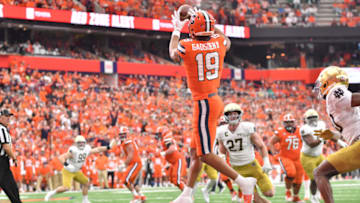 Oronde Gadsden, Syracuse football (Mandatory Credit: Mark Konezny-USA TODAY Sports)