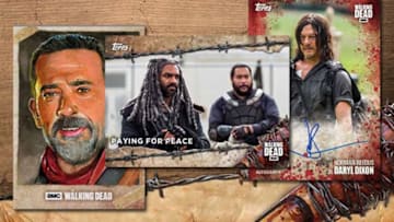 Topps The Walking Dead Season 7 promo art - from Beckett.com