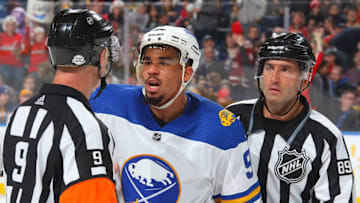 BUFFALO, NY - FEBRUARY 19: Evander Kane