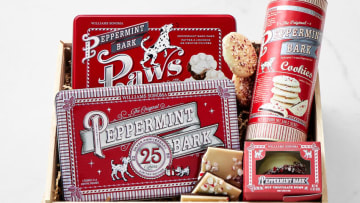Williams Sonoma Peppermint Bark celebrates 25 years, photo provided by Williams Sonoma